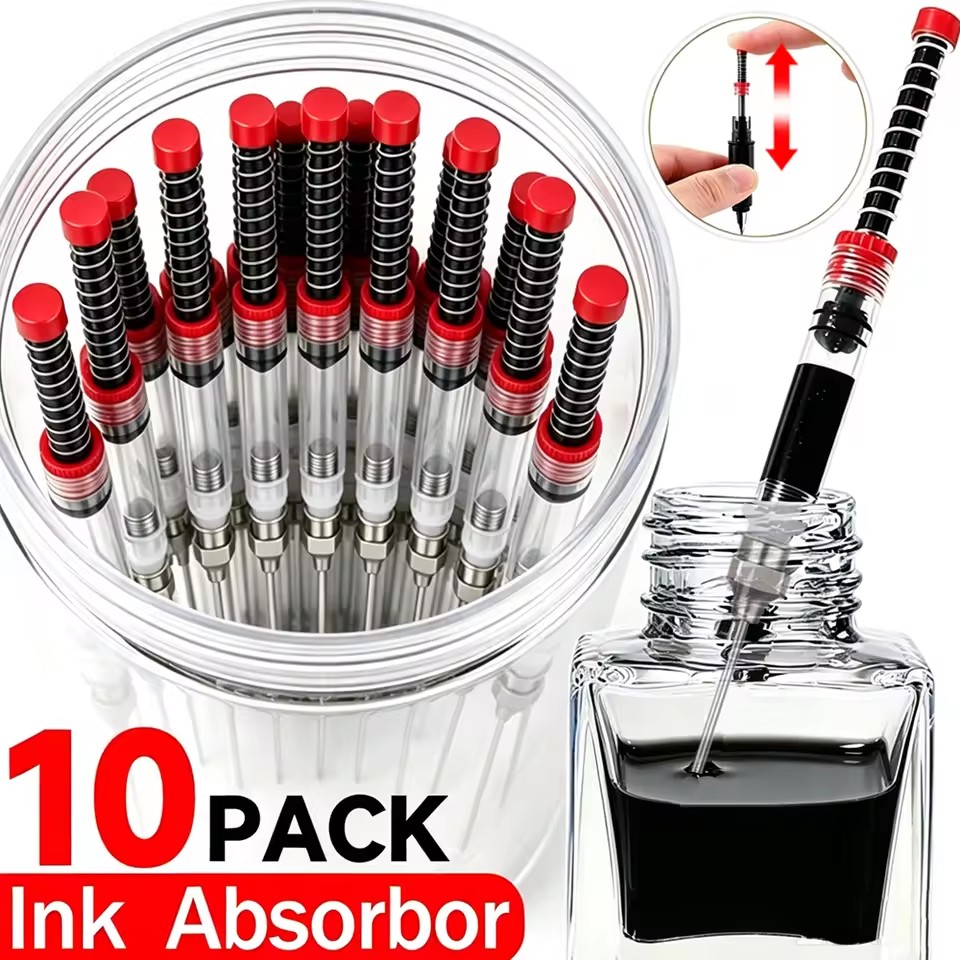 Fountain Pen Converter Ink Suction - 1-10 szt. Wstrzykiwacz do piór wiecznych,