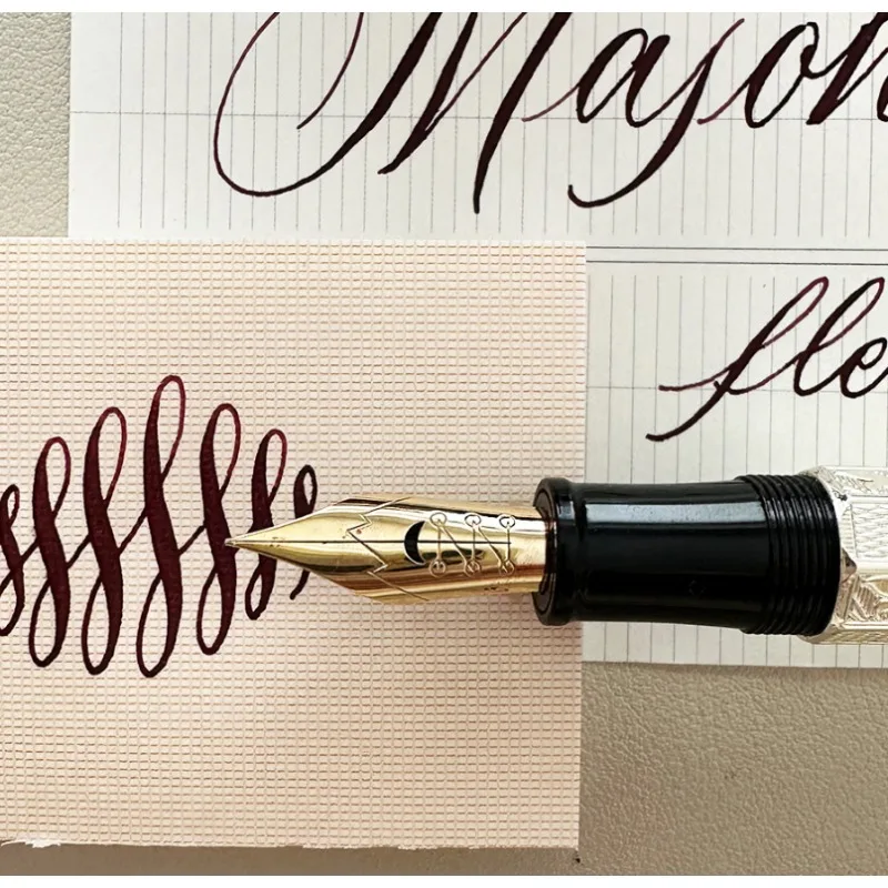 P136 138 139 Długopis z ostrym – Fountain Pen Calligraphy Flex Nib recenzja i cena