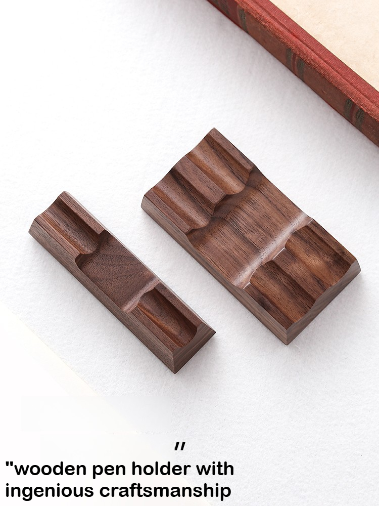 Stojak na długopisy z drewna o – Wooden Fountain Pen Desk Stand Holder recenzja i cena