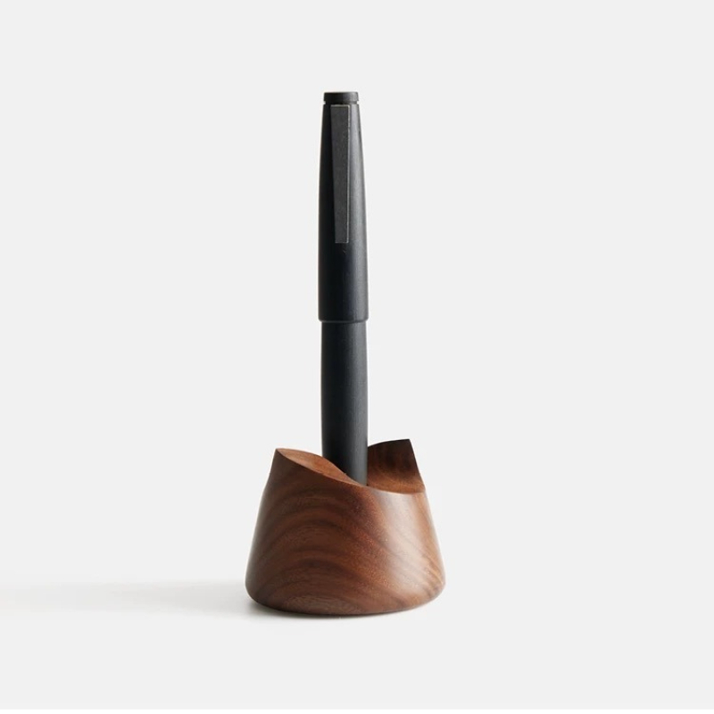 Stojak na pióra wieczne z drew – Wooden Fountain Pen Desk Stand Holder recenzja i cena