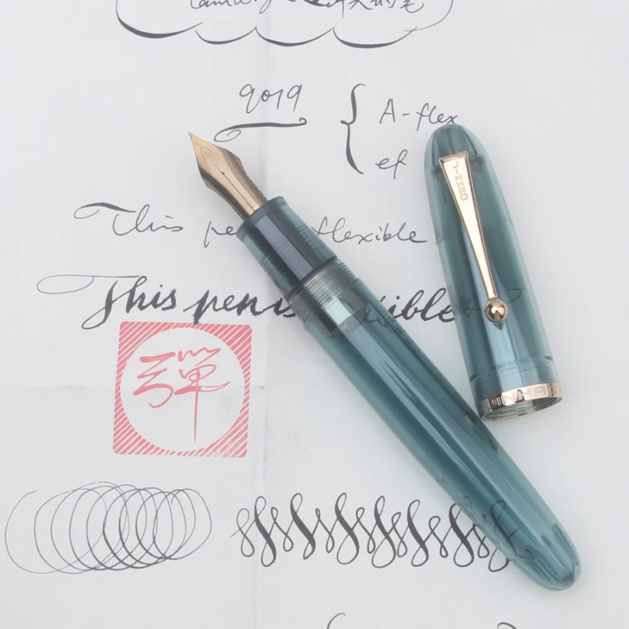 Pióro wieczne Jinhao 9019 Flex – Fountain Pen Calligraphy Flex Nib recenzja i cena