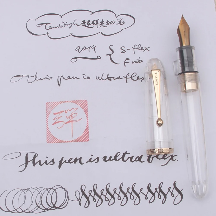 Pióro wieczne Jinhao 9019 Flex – Fountain Pen Calligraphy Flex Nib recenzja i cena