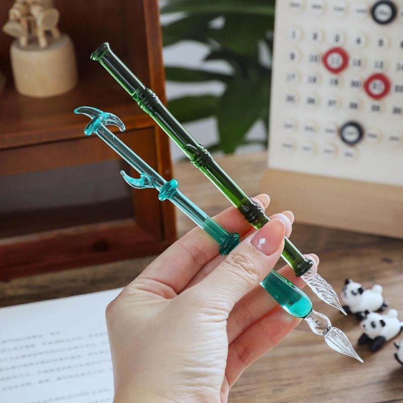 Szklane pióro do zanurzania Pi – Glass Dip Pen Calligraphy Ink Set recenzja i cena